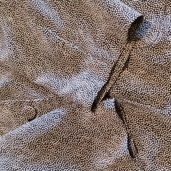 Chaus Petites Suit Jacket/Blazer Size 14 Black W/ Grey polka dot - Picture 9 of 12